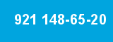 921 148-65-20